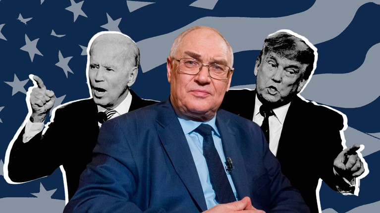 Российская публика отдает предпочтение Трампу, однако у Байдена тоже есть фанаты Коллаж: © Daily Storm