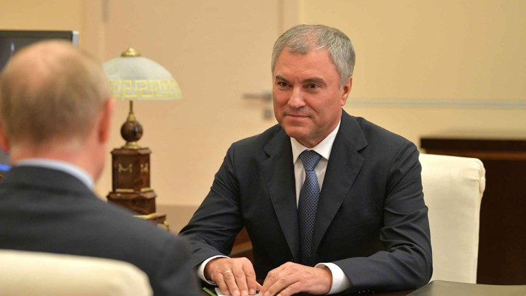 Российским миротворцам предстоит сложная задача по обеспечению мира в регионе, считает спикер Госдумы Фото: © GLOBAL LOOK press / Kremlin Pool