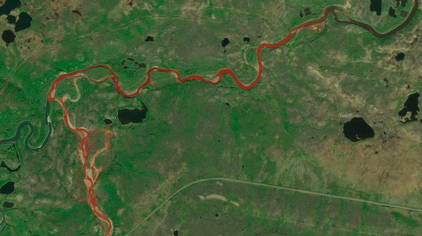Разлив топлива в Норильске