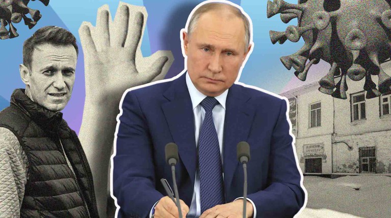 Путина спросили и про расследования, про семью и Навального Коллаж: © Daily Storm