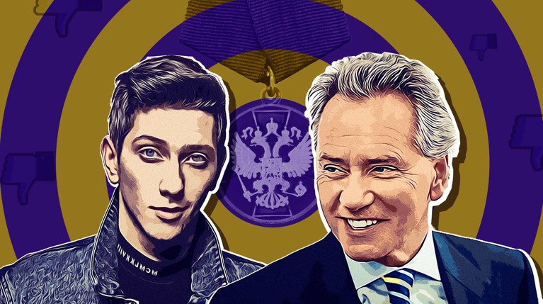 А заодно рассказал, почему он сравнивает себя и сына с ассенизаторами Коллаж: © Daily Storm