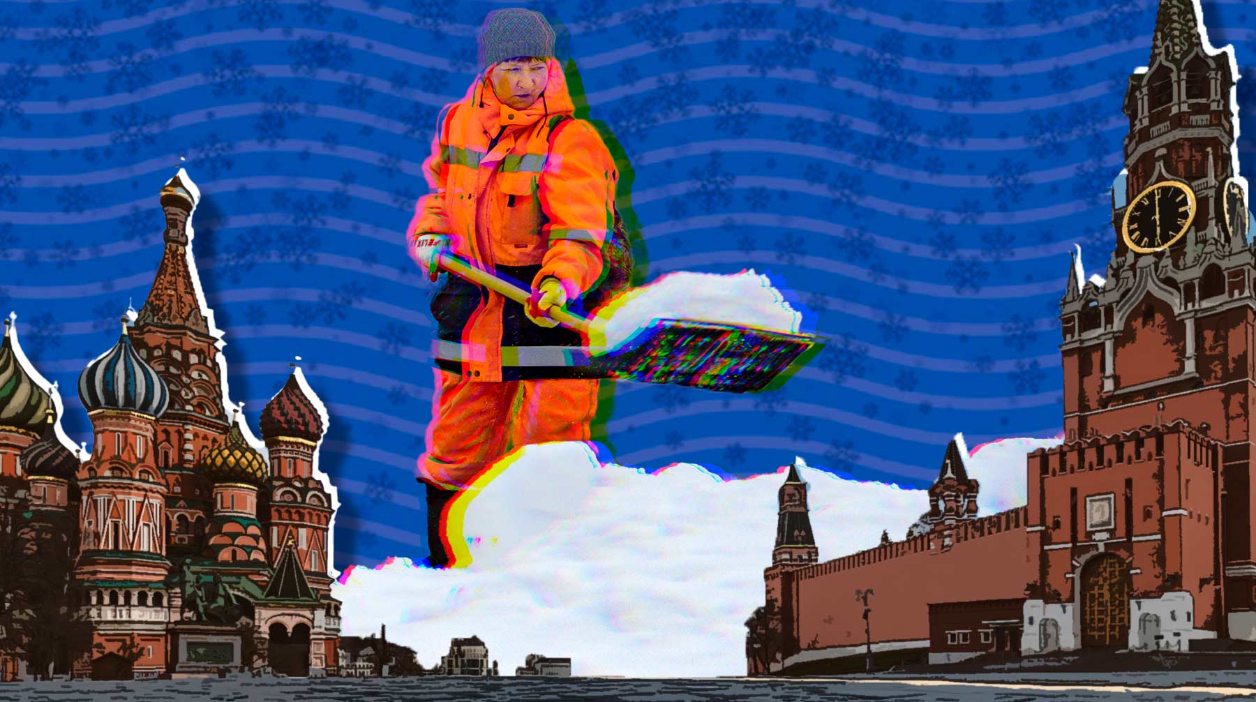 На очистку улиц от снега в зимний сезон 2020/21 столица уже выделила более 1,2 миллиарда рублей Коллаж: © Daily Storm