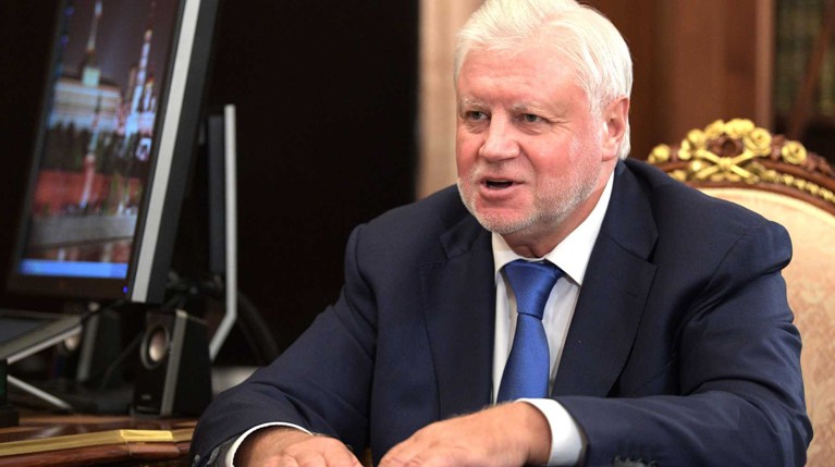 Председатель партии «Справедливая Россия — За правду» прокомментировал отказ лидера ЛДПР подписаться в пользу пенсионеров Фото: © Global Look Press / Kremlin Pool
