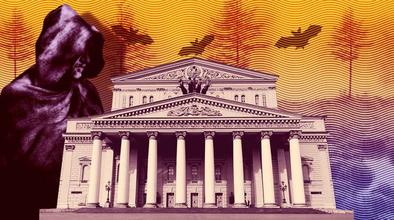 Гибель артиста миманса объяснили негативной энергетикой Театральной площади Коллаж: Daily Storm