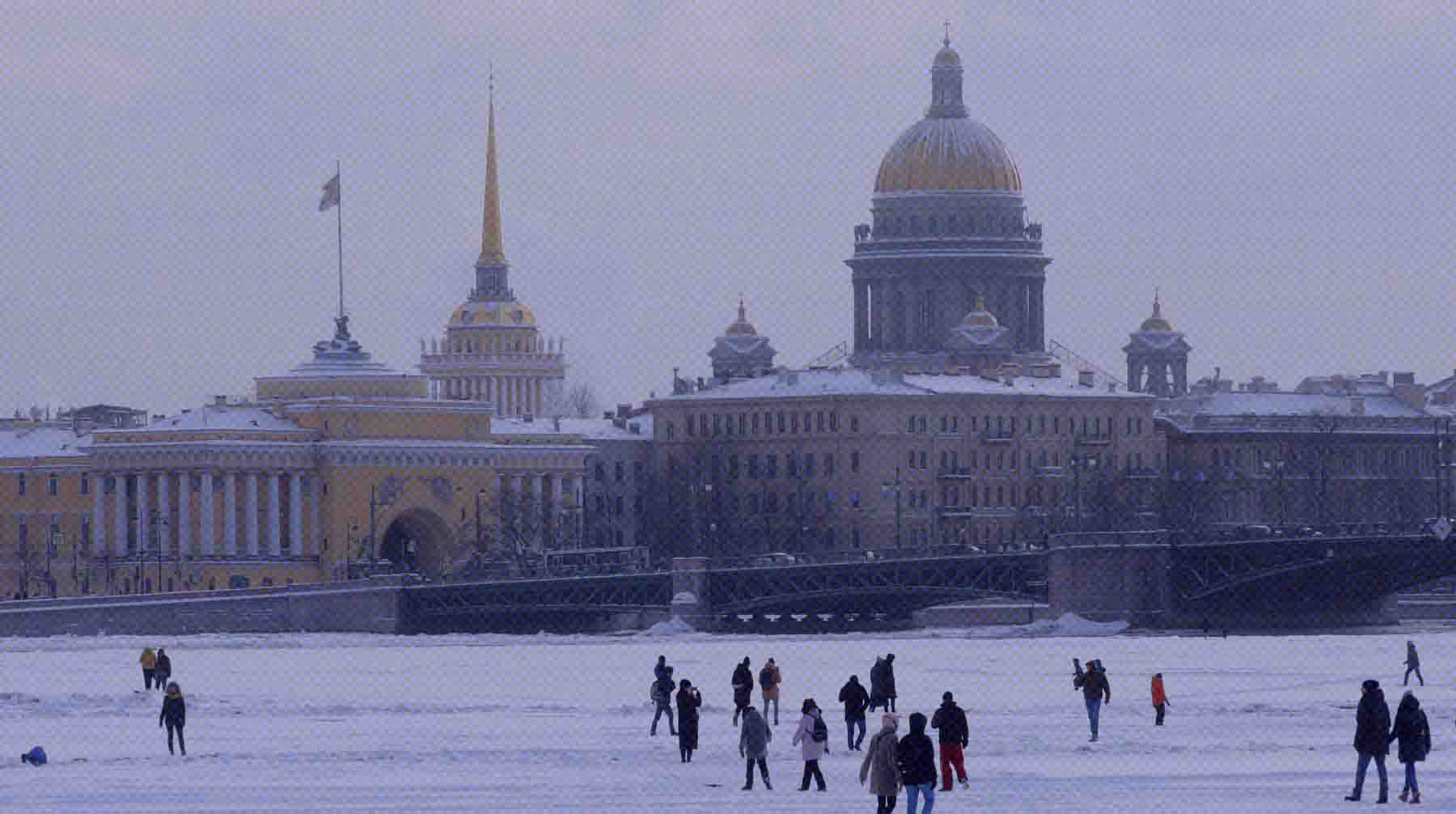 В Санкт-Петербург пришли морозы, каких не было со времен царя Александра III