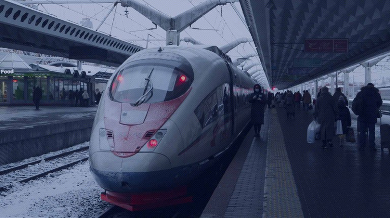 По данным СМИ, снег не убрали на станции Гойтх в Краснодарском крае Фото: Global Look Press / Николай Гынгазов