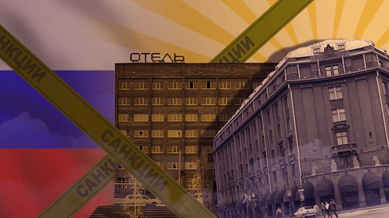 Отключение сервисов может сказаться на малом бизнесе, но не на отелях класса люкс и комфорт. Для них страшнее уход IT-гигантов Коллаж: Daily Storm