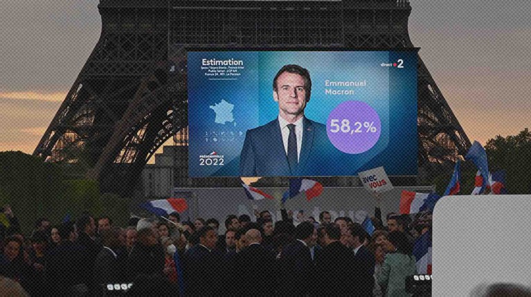 Как во Франции встретили переизбрание Макрона — Daily Storm