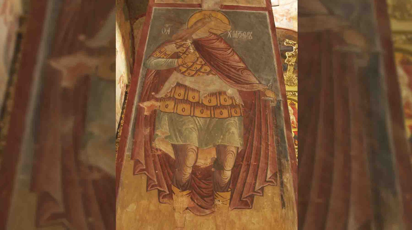 Святой Христофор с головой лошади