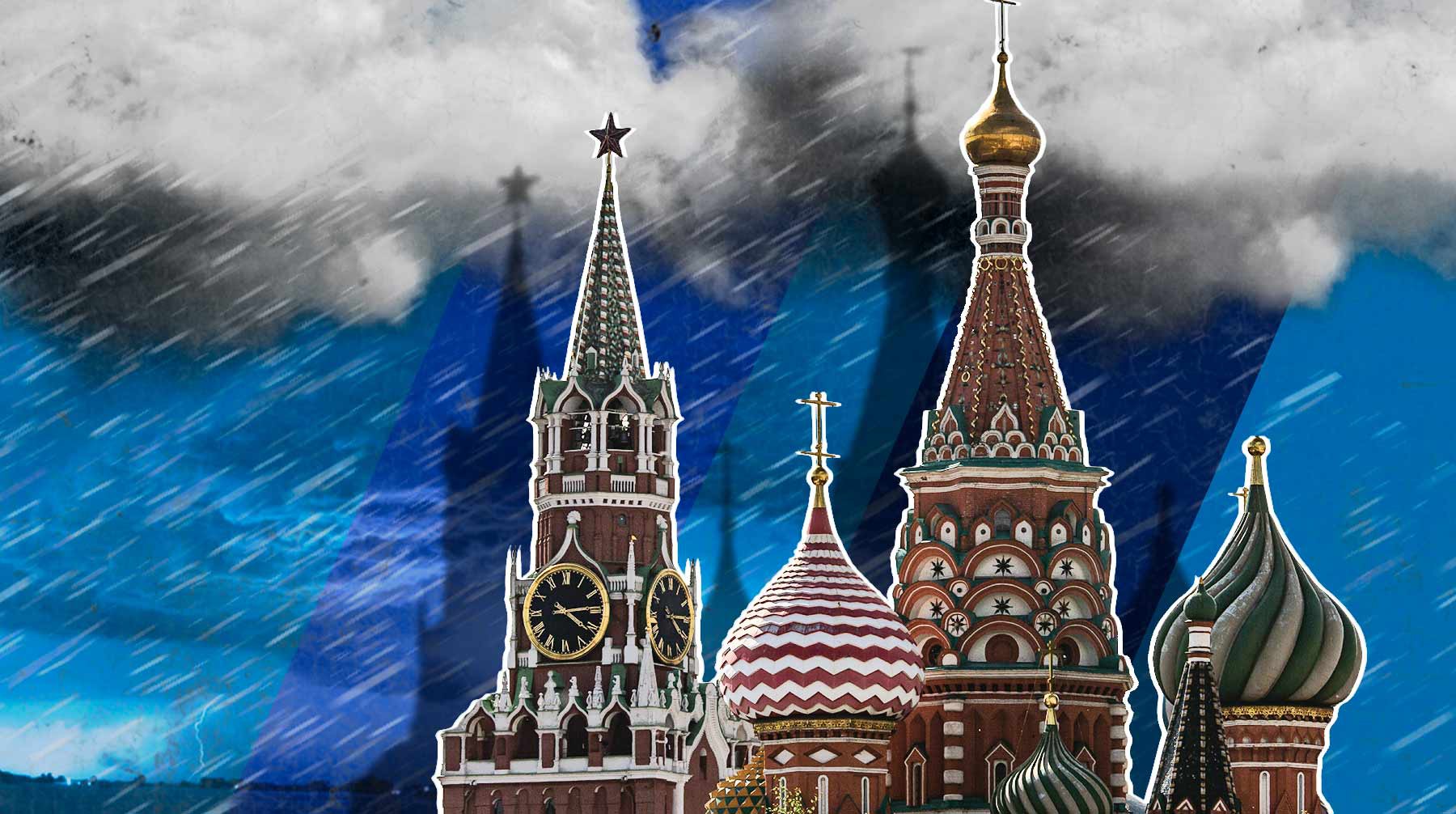 Dailystorm - Молния вызвала пожар в храме, а ливень затопил улицы. Кадры тайфуна в Москве и области