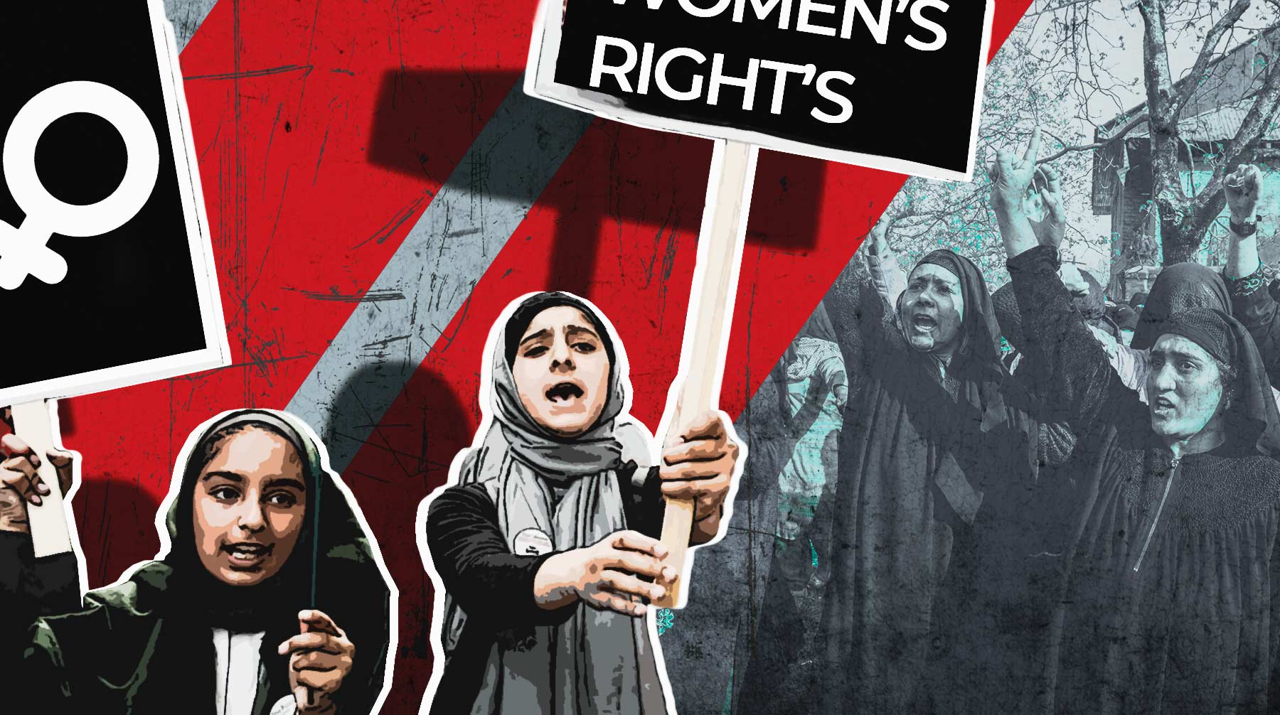 Женское лицо 2022 года. Как девушки в Афганистане, Иране и США боролись за свои права