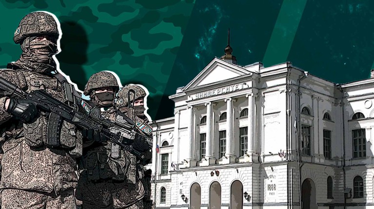 Ранее в Сети появилась информация, что такую площадку в ТГУ организовали в том числе для сбора и отправки призывников Коллаж: Daily Storm