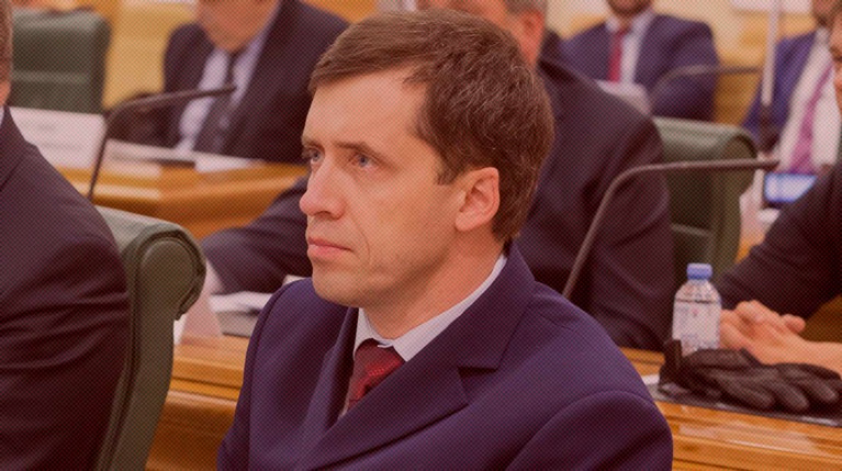Парламентарий присутствовал на выступлении президента в Гостином дворе Фото: Global Look Press / Совет Федерации РФ
