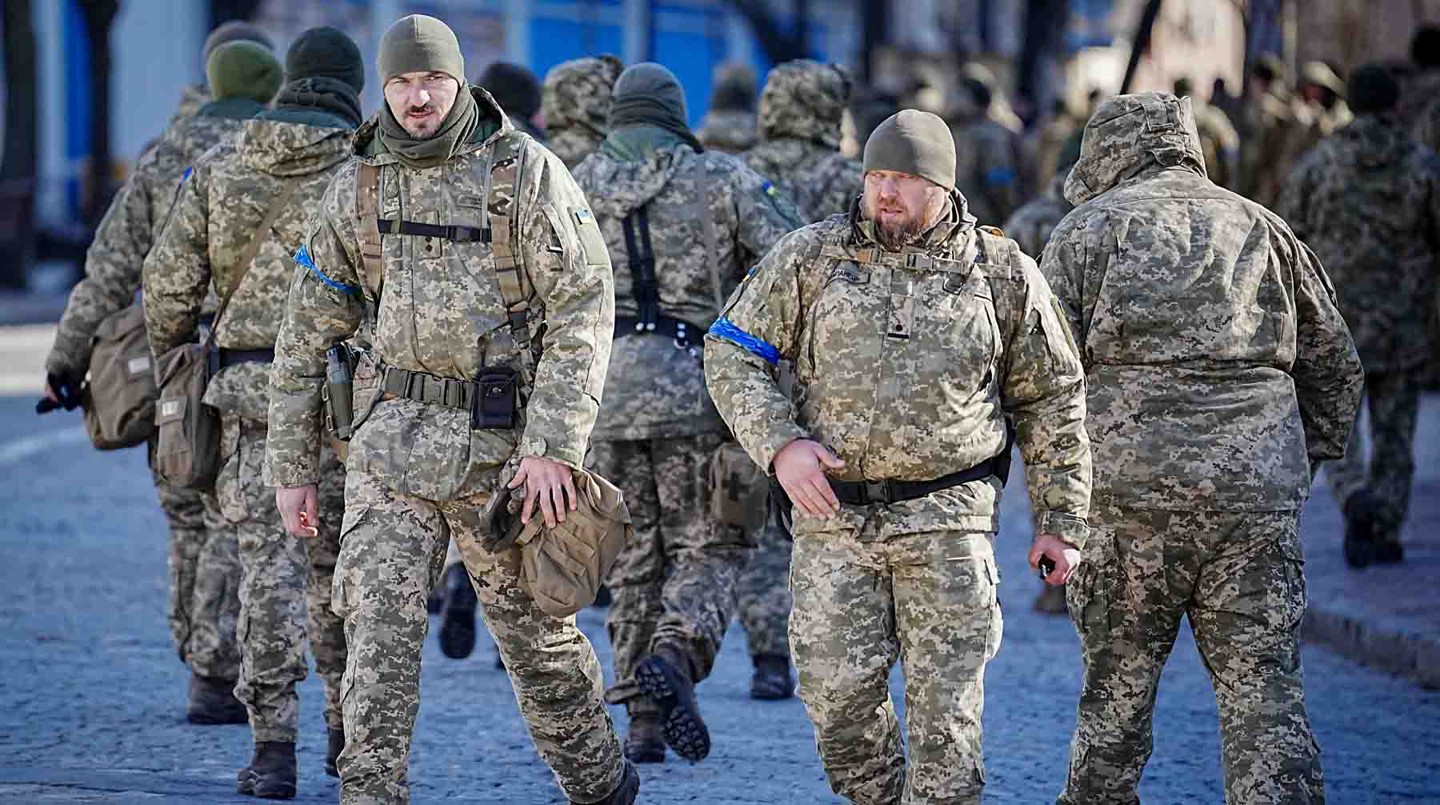 Украинские военные