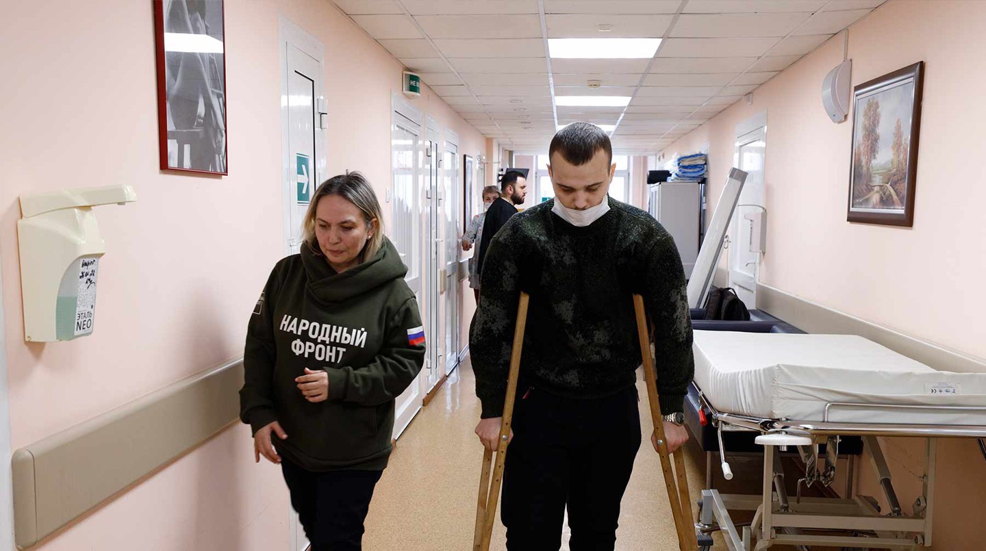 Виктор Харебин из Луганской народной республики
