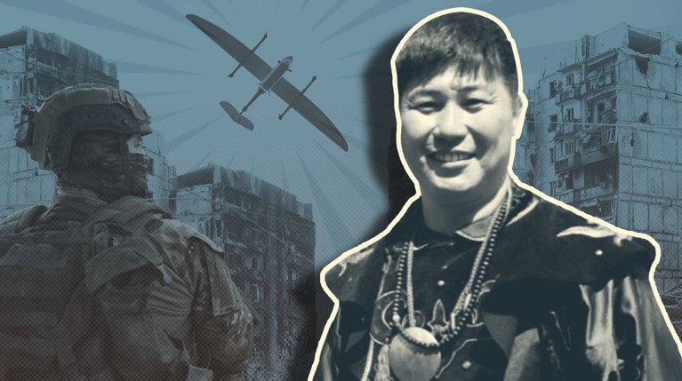 Что такое ментально-астральная война? Стоит ли бояться беспилотников? И встречаются ли на передовой настоящие ясновидящие? Коллаж: Daily Storm