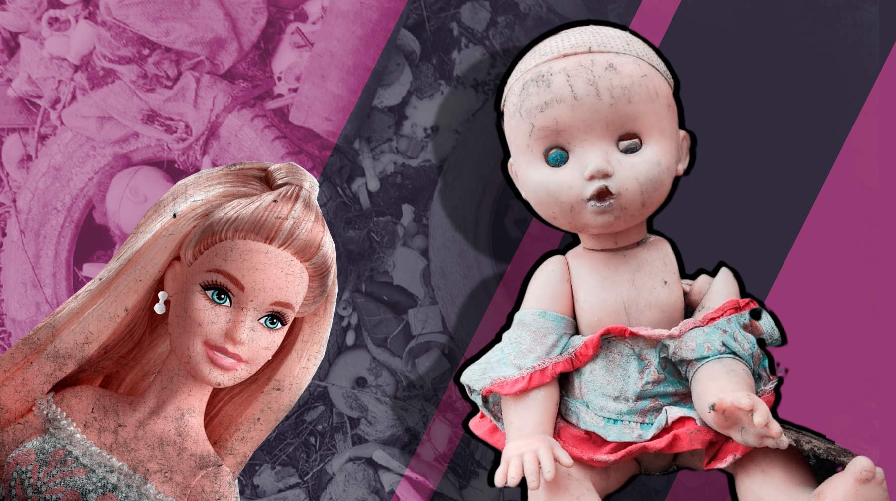 Барби на свалке: в «Народном фронте» пришли в ужас, увидев в лесу кучу детских игрушек