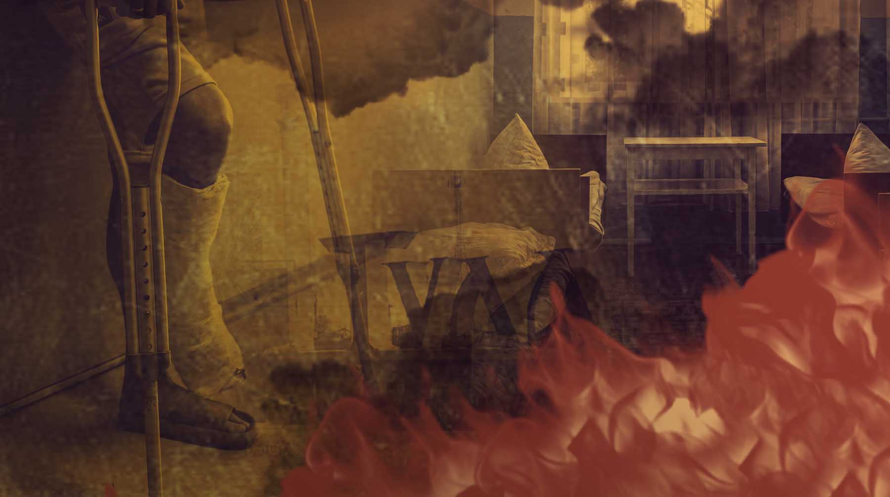 Причины пожара уточняются Коллаж: Daily Storm