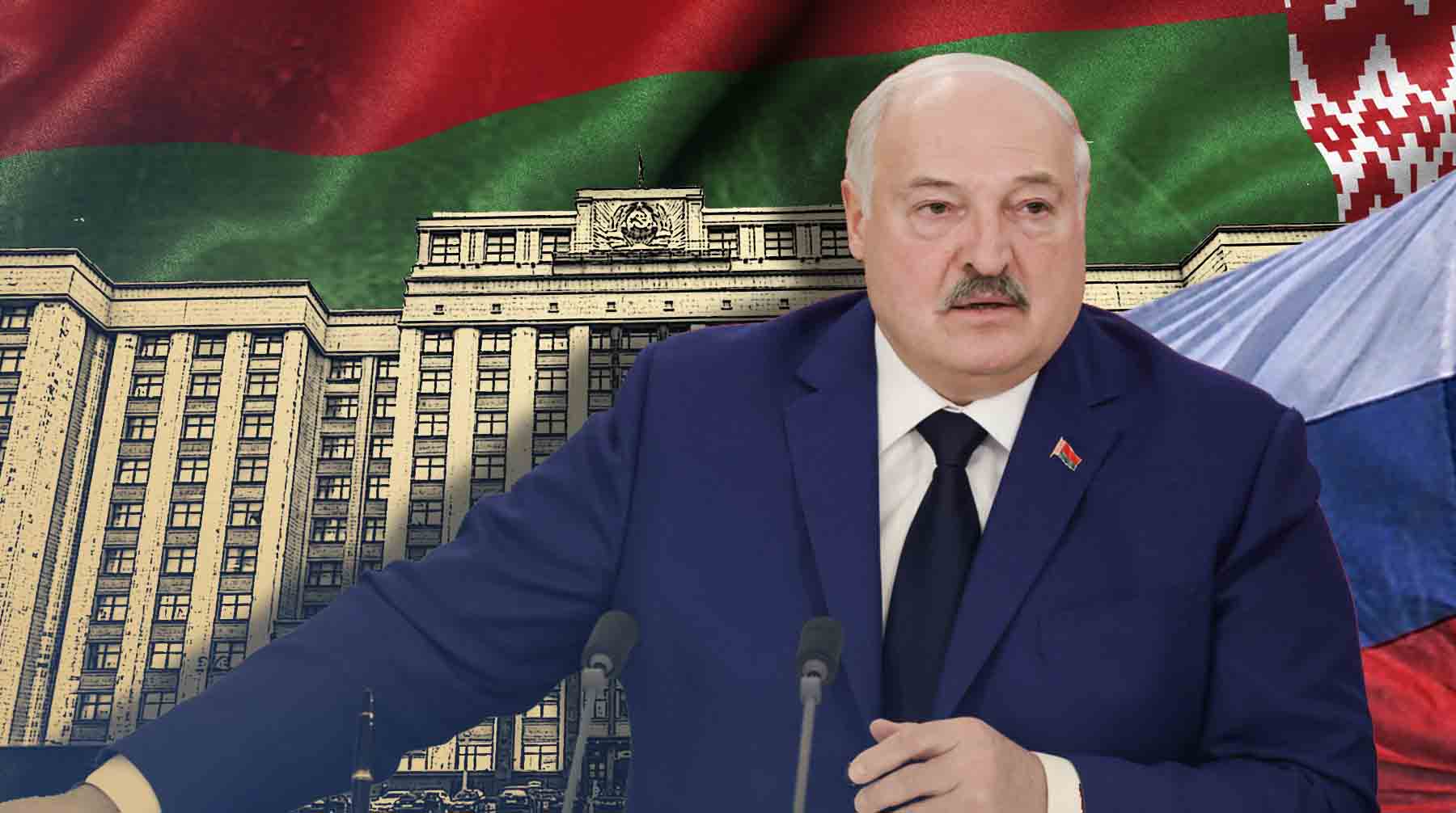 Ранее Александр Лукашенко допустил, что две страны могут прийти к единому парламенту, если будут готовы к этому Коллаж: Daily Storm