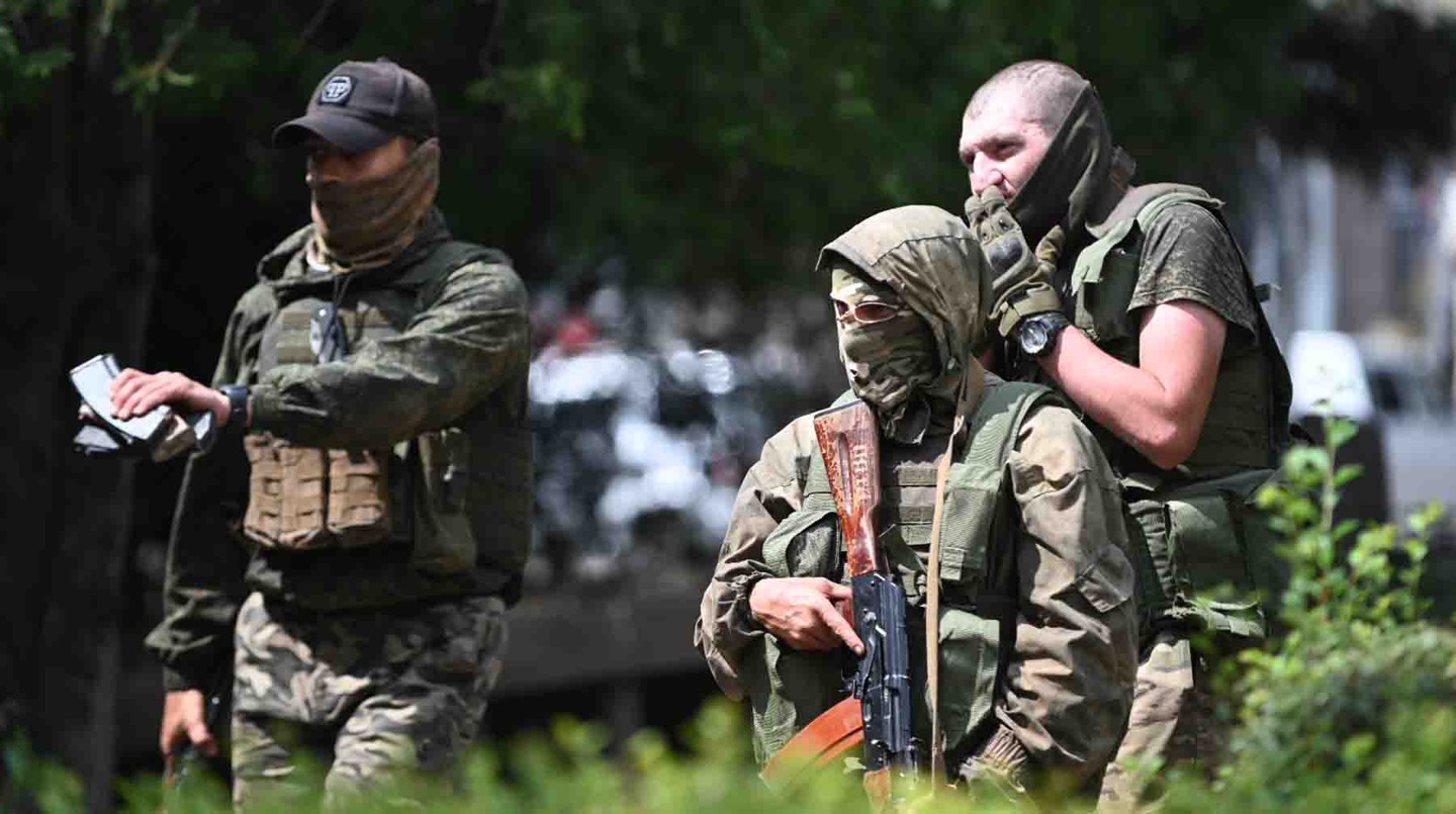 Бойцы ЧВК «Вагнер»