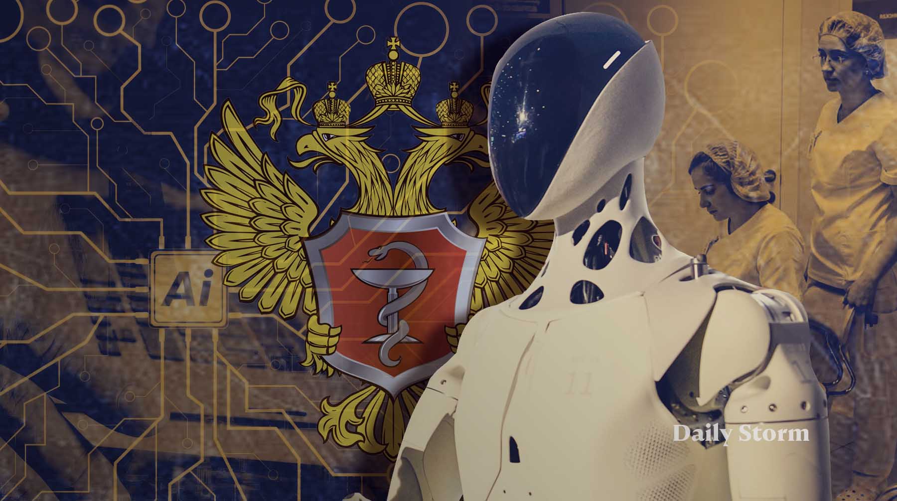 Минздрав насчитал 41 медицинское изделие с искусственным интеллектом Коллаж: Daily Storm