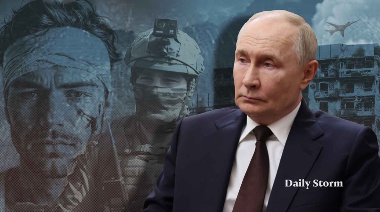Президент России и его белорусский коллега Лукашенко ранее посетили Валаам, где находится это произведение Коллаж: Daily Storm