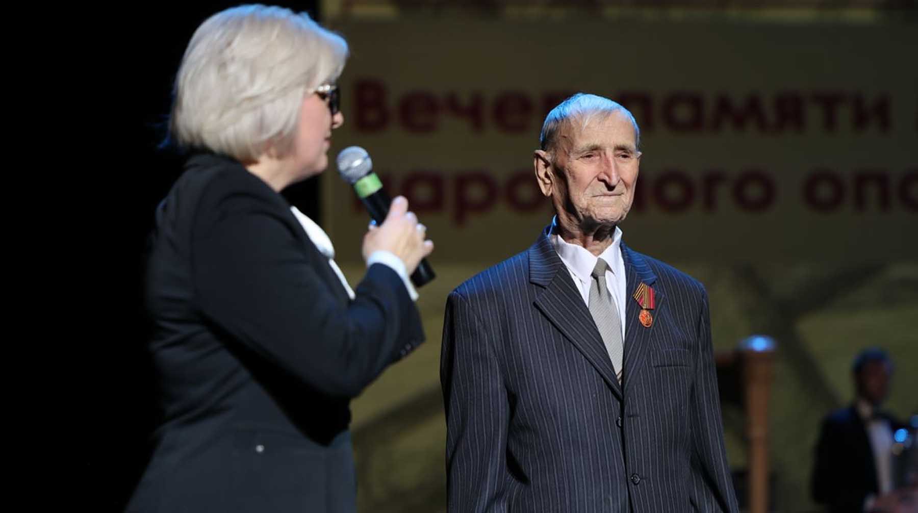 Милена Авимская и ветеран