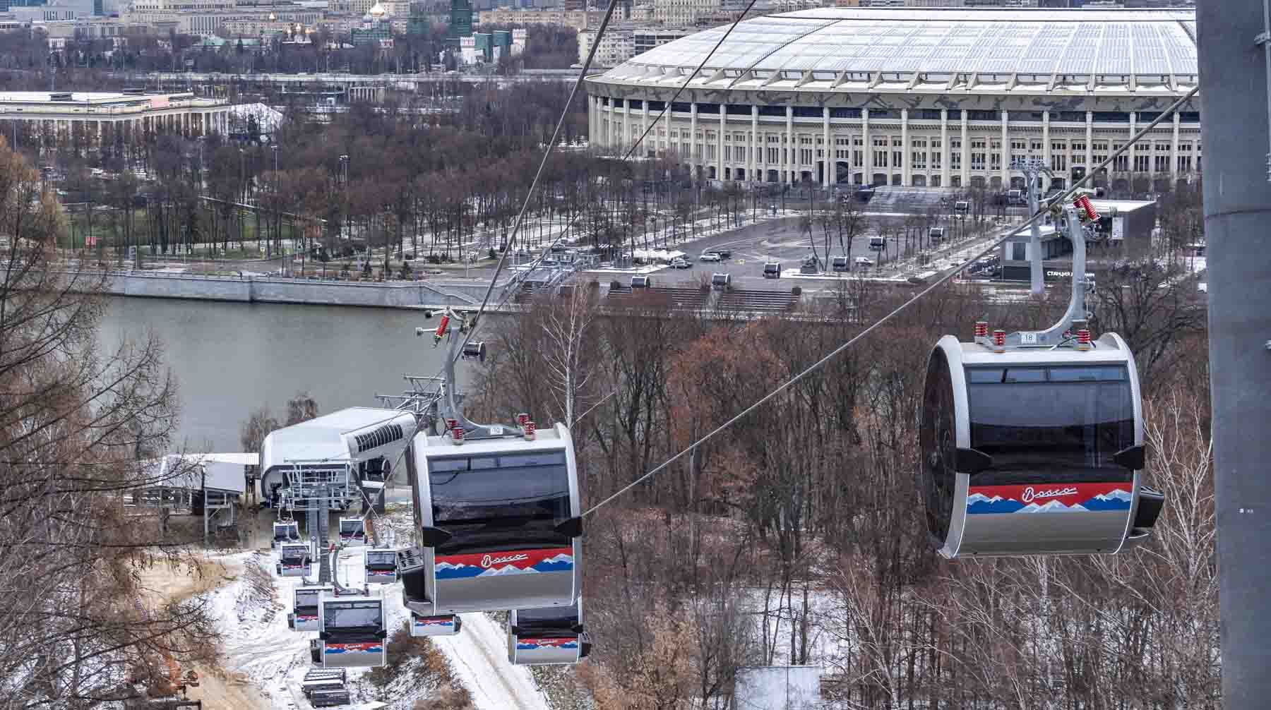 Канатная дорога на Воробьевых горах