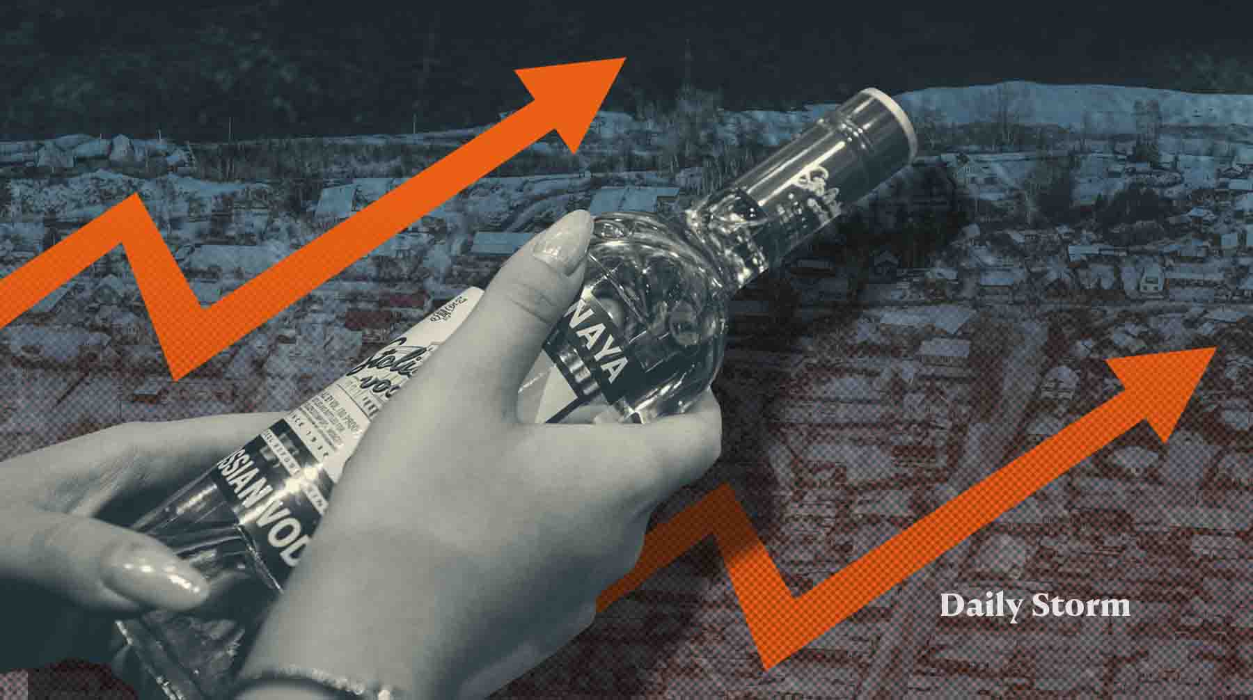 Республика вместе с Удмуртией делит четвертое место по количеству выпитого спиртного в стране Коллаж: Daily Storm