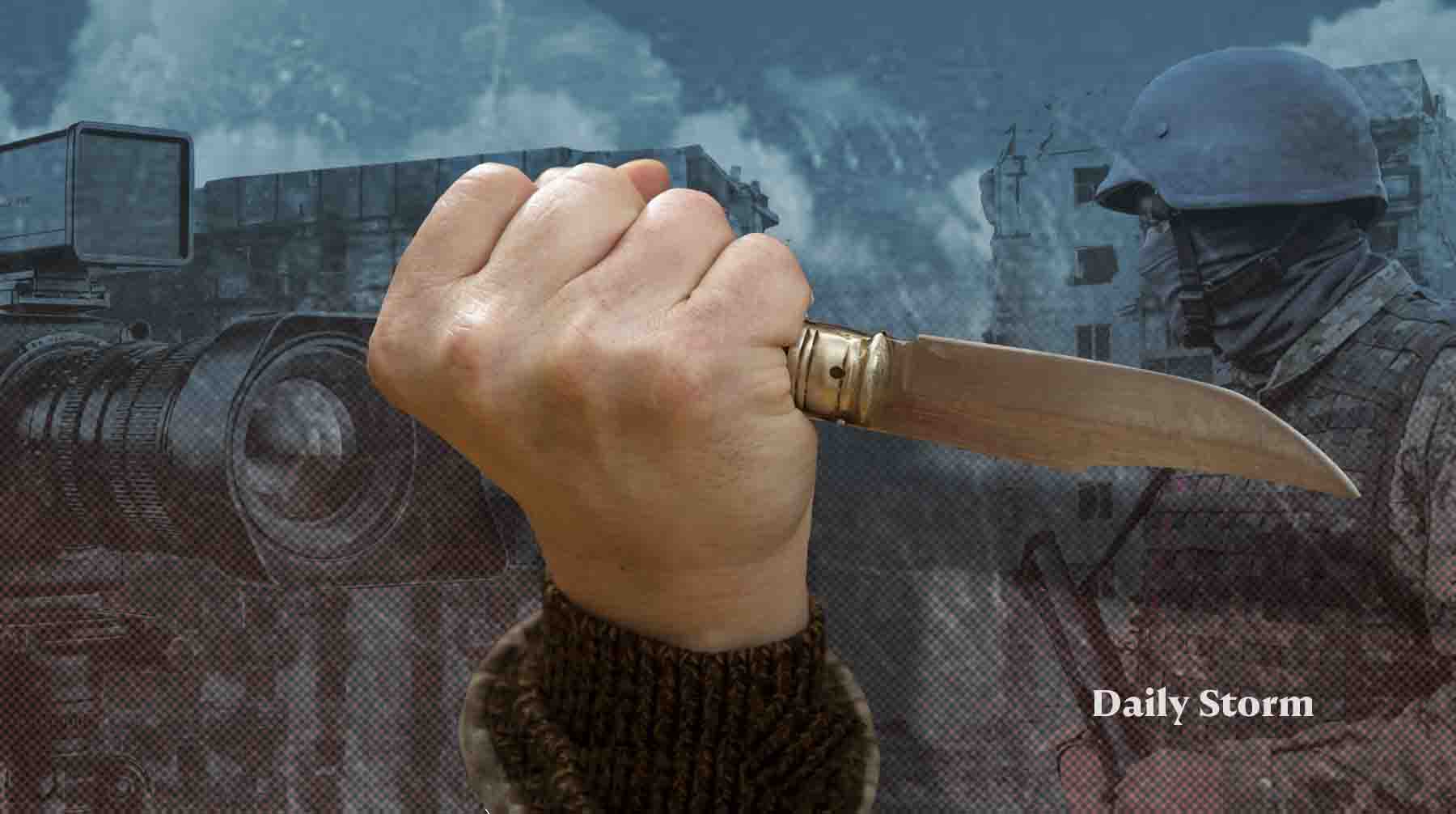 Кадры этой схватки уж облетели всю планету Коллаж: Daily Storm