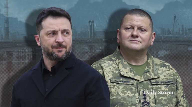 Экс-главнокомандующий ВСУ рассказал, что обыски последовали после его конфликта с президентом Украины Коллаж: Daily Storm