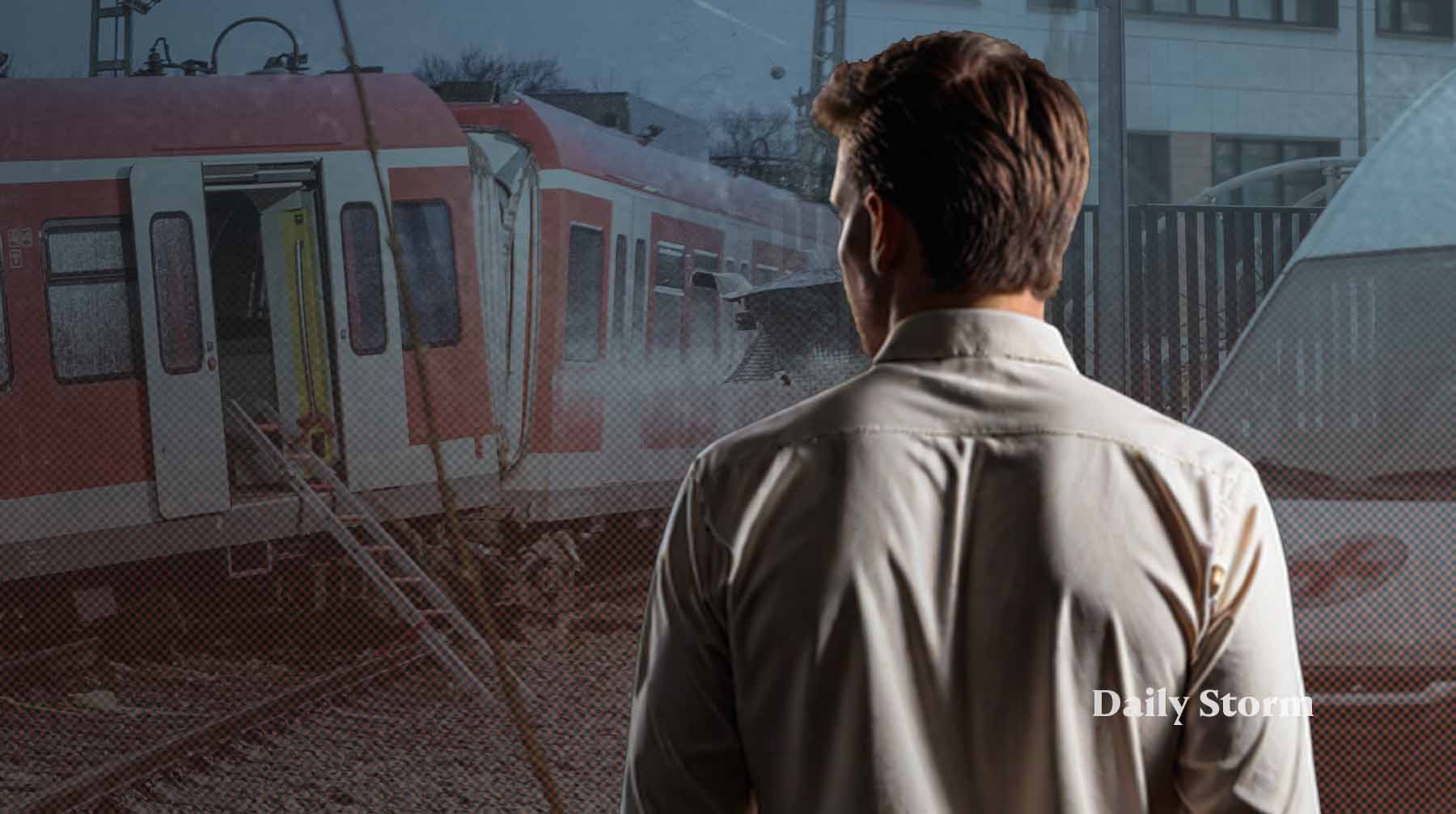 Люди начали помогать другим пассажирам выбираться их железного плена, всего, предварительно, пострадали 22 человека Коллаж: Daily Storm