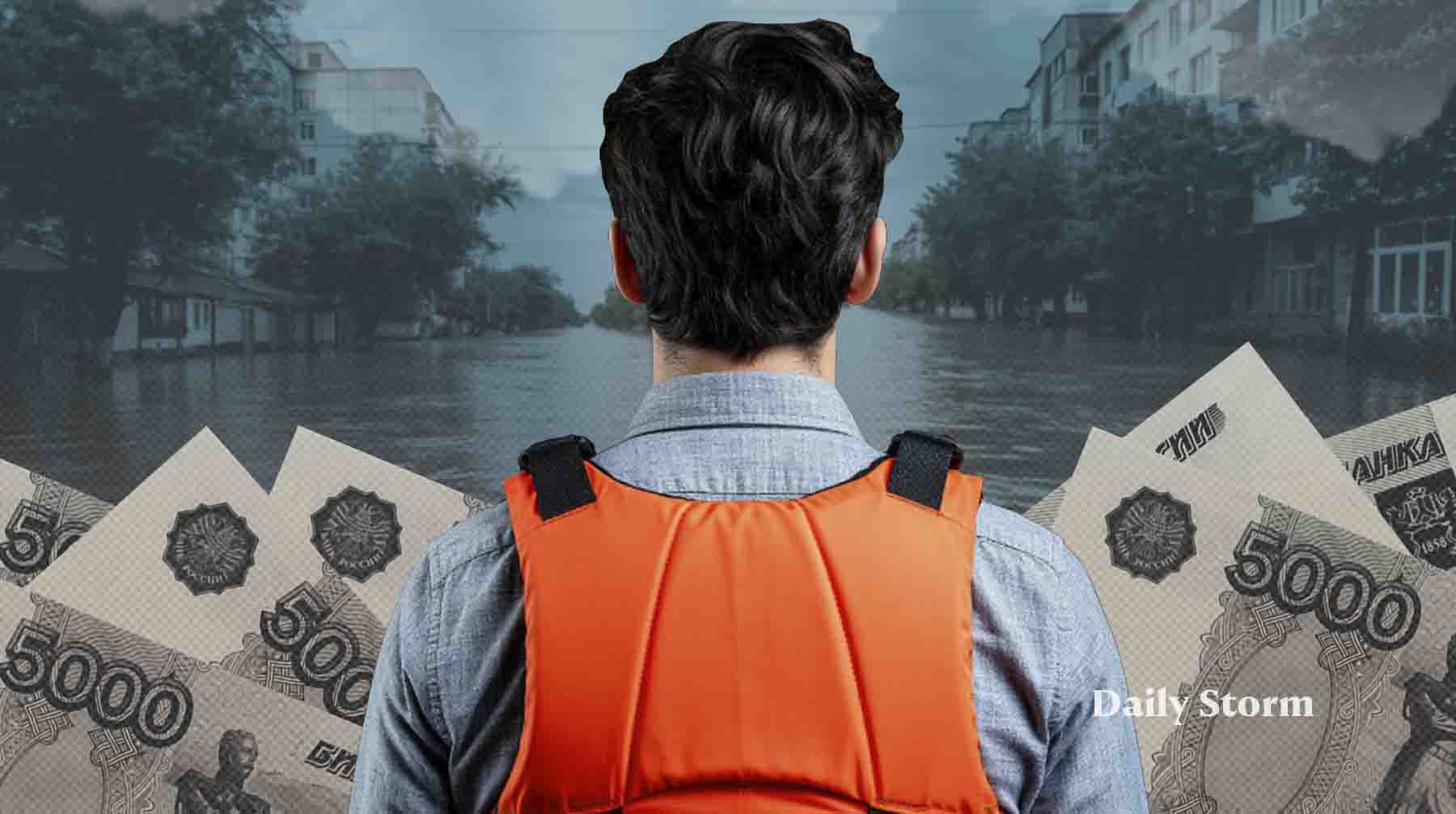 Глава Дагестана заявил, что проблемы с затоплением в столице связаны с «бездумной застройкой» прибрежной зоны реки Тарнаирка Коллаж: Daily Storm