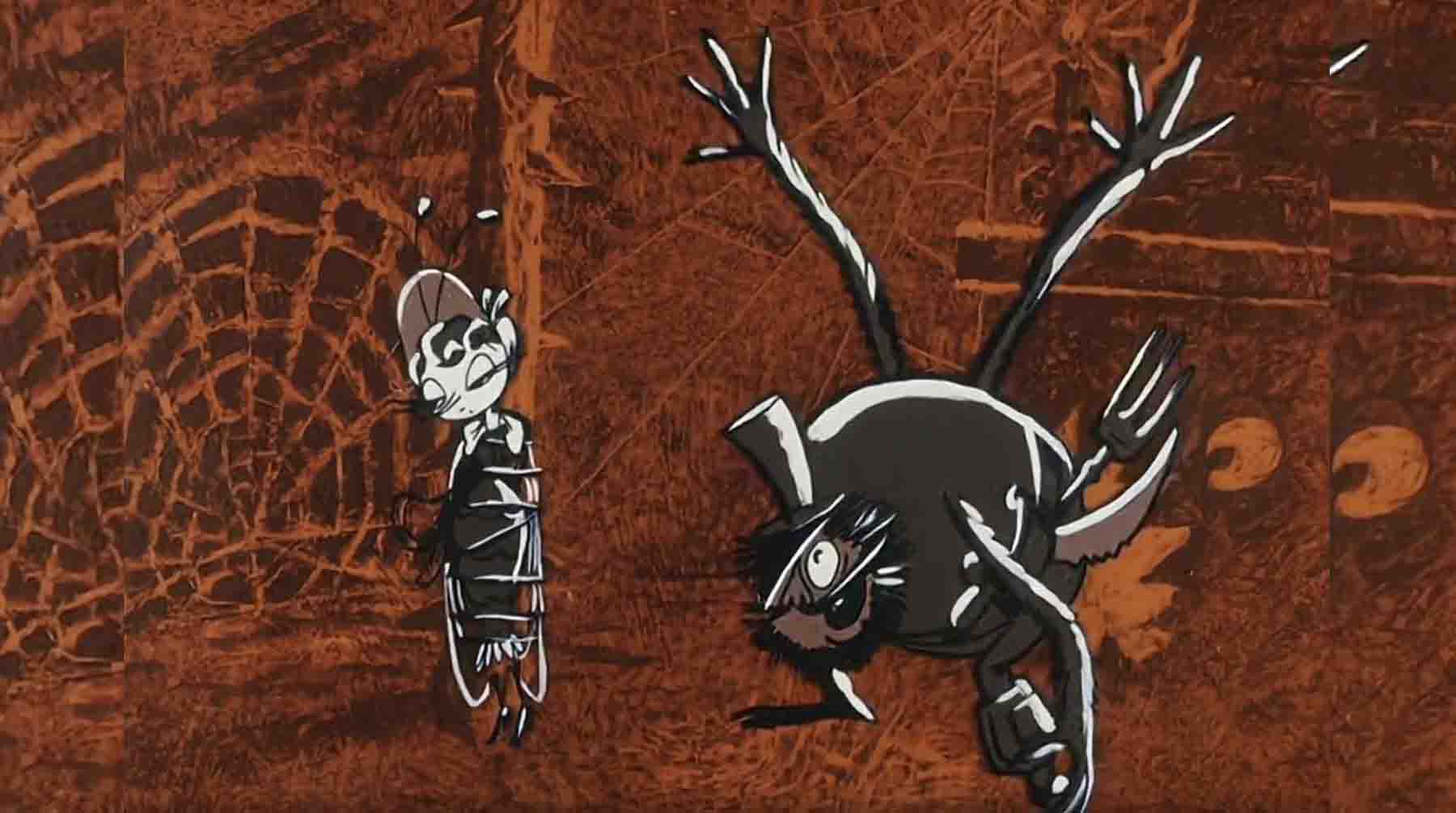 Кадр из мультфильма "Муха-Цокотуха"