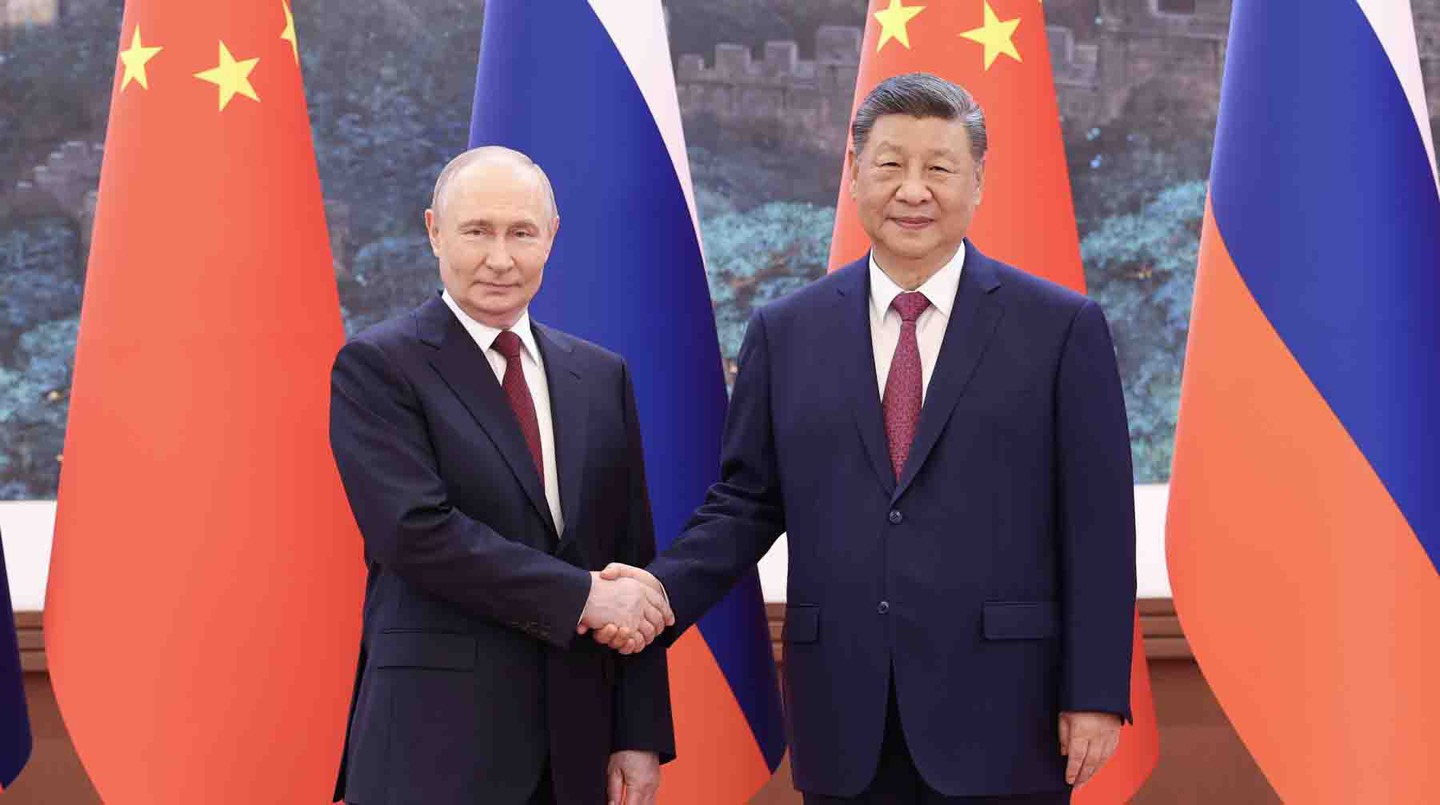 Владимир Путин и Си Цзиньпин