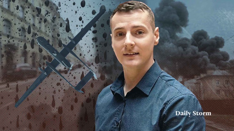 Когда проходят учения, говорит он, сирена звучит. Когда настоящая атака — ее нет Коллаж: Daily Storm