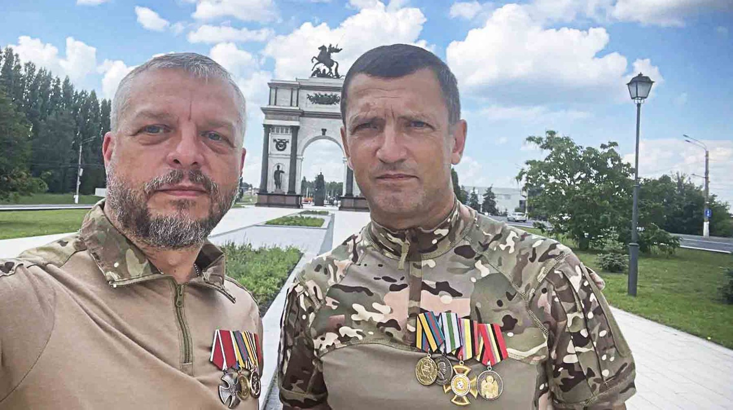 Александр Богачев с Геннадием Маханьковым
