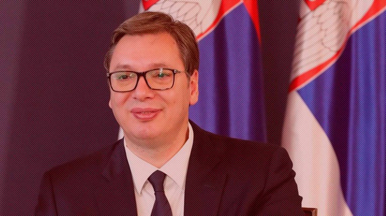 Оппозиция набрала 51,20% голосов, а коалиция Вучича — 40,16%. Global Look Press / Kremlin Pool